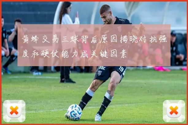 黄蜂交易三球背后原因揭晓对抗强度和硬仗能力成关键因素