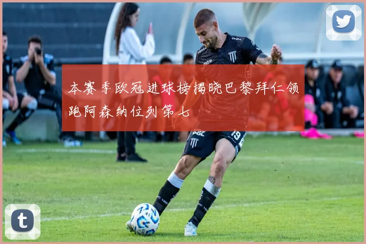 本赛季欧冠进球榜揭晓巴黎拜仁领跑阿森纳位列第七